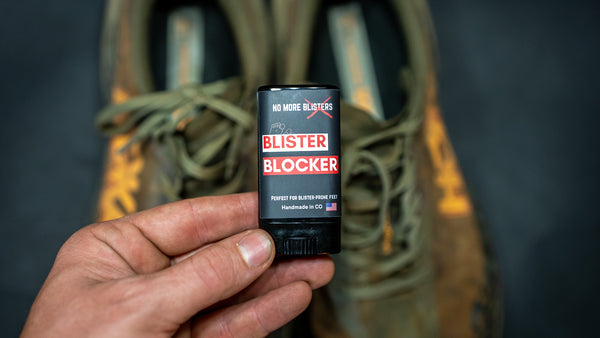 blister prevention, blister blocker, blister skincare, prevent blisters, blister prone feet, how to treat blisters, blisters for endurance sports, blister cream, blister salve