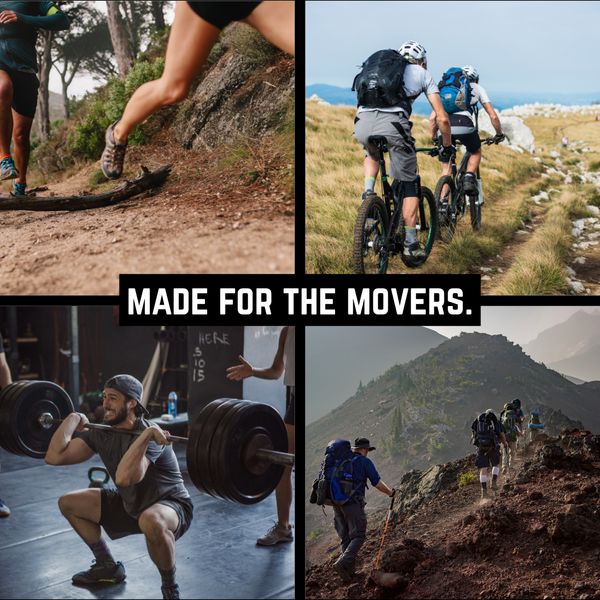 Runner applying anti-chafe salve