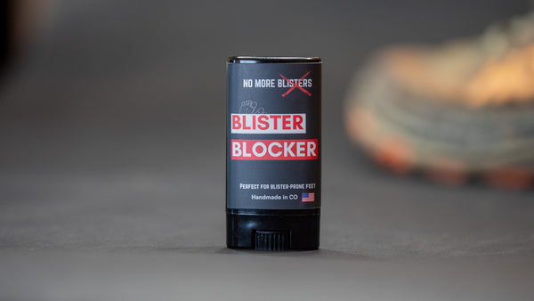 blister prevention, blister blocker, blister skincare, prevent blisters, blister prone feet, how to treat blisters, blisters for endurance sports, blister cream, blister salve