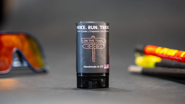 3-1 anti-chafe, blister prevention, sunscreen, and chapstick, moisturizer, light weight sunscreen, light weight anti-chafe cream for hikers, backpackers and all natural ingredients.