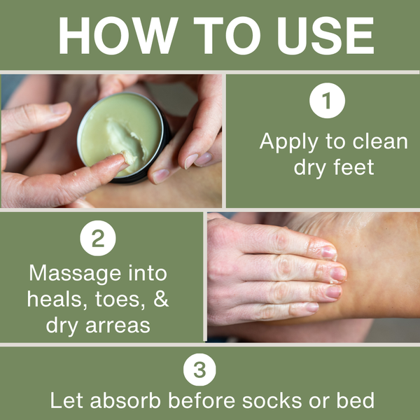 Foot Recovery Balm – Post-Activity Foot Care for Athletes | Soothes Blisters & Beat up Feet