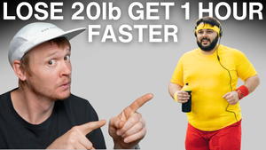 How much faster will you get if you lose weight?