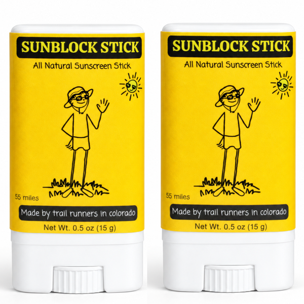 Sun Block Stick (2 pack) - All Natural & Portable