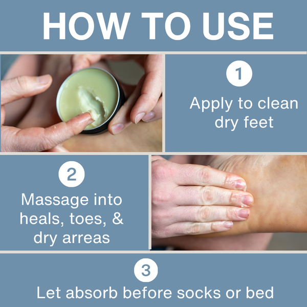 Foot Recovery Balm | Soothes Blisters, Calloused & Dry Feet