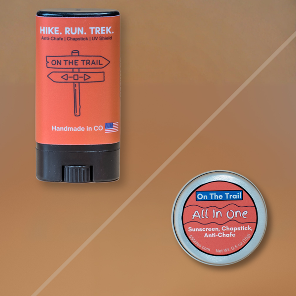 On The Trail | Anti-Chafe | Chapstick | UV Protectant Ultra Light Adventure