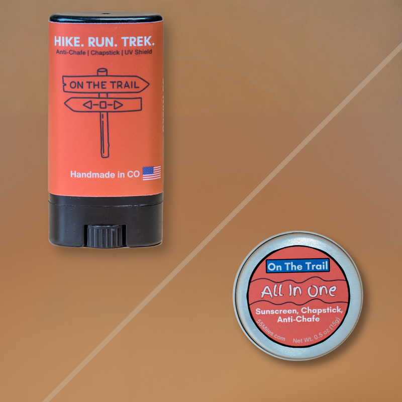 On The Trail | Anti-Chafe | Chapstick | UV Protectant Ultra Light Adventure